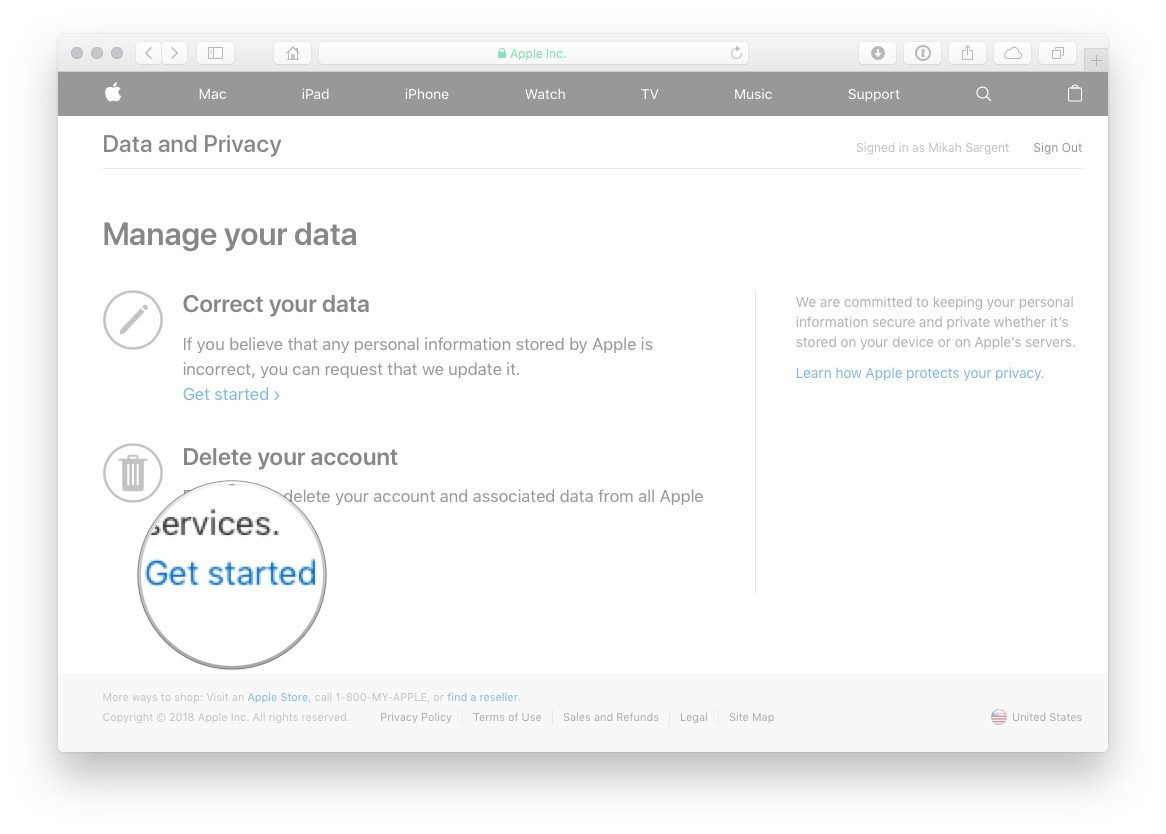 Apple gdpr data privacy portal - TechTade