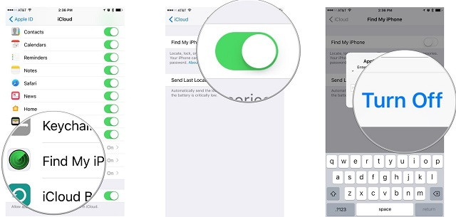 How to Disable Find My Device on iPhone iPad - TechTade