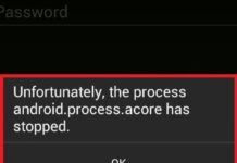 android.process.media has stopped error