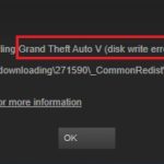 Steam Disk Write Error in Windows 10