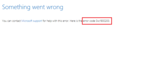 Update Error 0xc1900200 in Windows 10
