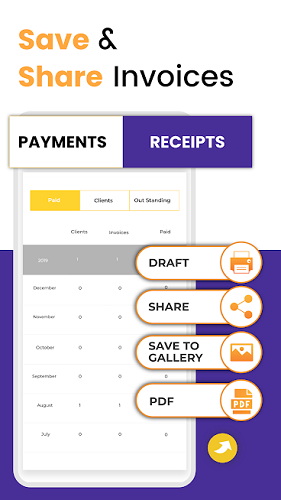 share invoice with online Receipt Maker