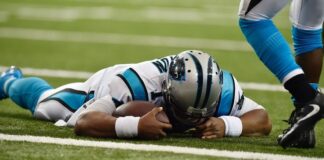 Atlanta Falcons Give Up Early Touchdown Run to Cam Newton