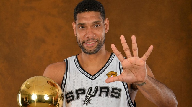 How Many Rings Does Tim Duncan Have