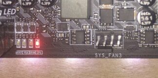Red Light On Motherboard
