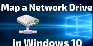 Map Network Drive on Windows 10