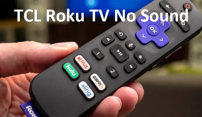 TCL Roku TV No Sound