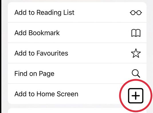 How To Add Safari To Home Screen