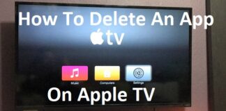 How To Delete An App on Apple TV